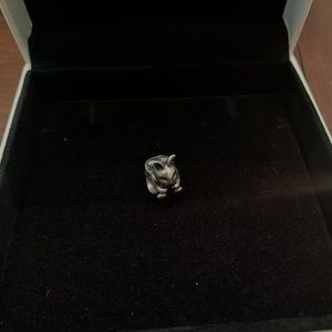 Retired Pandora Easter Bunny Rabbit Eggs Basket